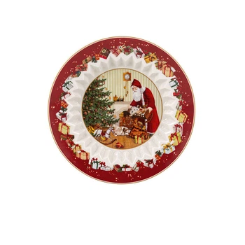 Тарелка глубокая "Санта принес подарки" 25 x 5 см Toy's Fantasy Villeroy & Boch (1483323634)