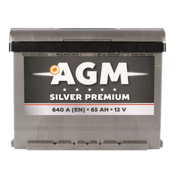 Автомобильный аккумулятор AGM Silver Premium 6CT 65Ah L+