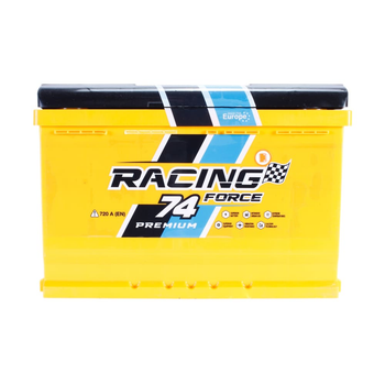 Автомобильный аккумулятор RACING FORCE Premium 6CT 74Ah R+