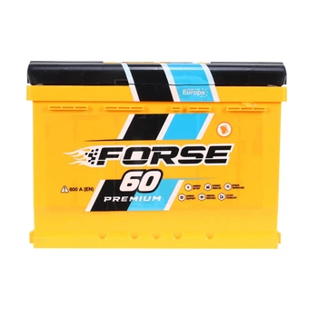 Автомобильный аккумулятор FORSE Premium 6CT 60Ah Низкий R+