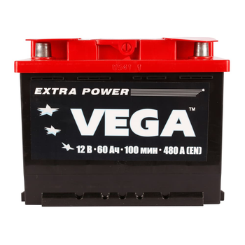 Автомобильный аккумулятор VEGA 6CT 60Ah L+