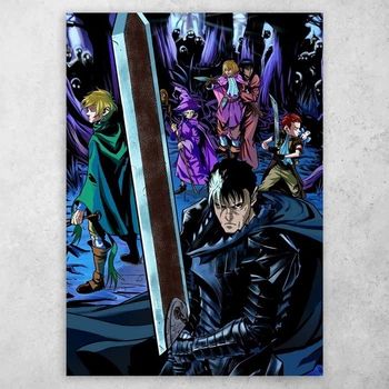 Плакат постер CupKit "Берсерк / Berserk" №8 А4 21х29,7 см