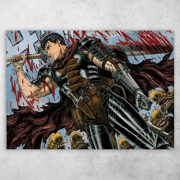 Плакат постер CupKit "Берсерк / Berserk" №11 А3 42х29,7 см