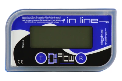 Електронний лічильник IN LINE для сечовини (AdBlue) з продуктивністю до 150 л/хв та різьбленням підключення BSPP 1