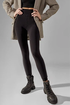 Термолегінси Legs 50(2XL) Чорний (89705)