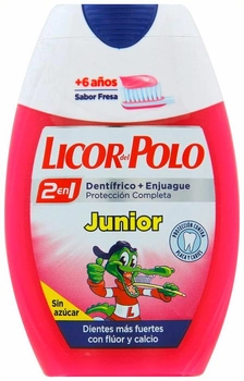 Зубна паста дитяча Licor Del Polo 2 в 1 паста та ополіскувач 75 мл (8410020053764)