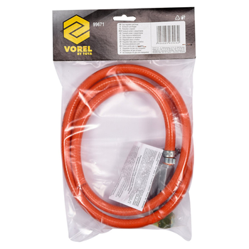 Редуктор з газовим шлангом VOREL 1,5м