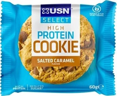 Протеїнове печиво USN WPC 60 г зі смаком солоної карамелі (6009544928508)