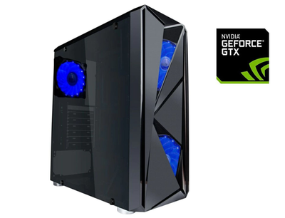Игровой ПК 1stPlayer F4 Tower / Intel Core i3-10105F (4 (8) ядра по 3.7 - 4.4 GHz) / 16 GB DDR4 / 500 GB SSD / nVidia GeForce GTX 1060, 6 GB GDDR5, 192-bit / 550W б/у