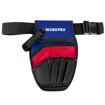 Кабура для шуруповерта WORKPRO 195x125мм 600D полиэстер, с ремнем PRO WP281014