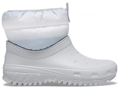 Жіночі дутики Crocs Winter Puff Boot M5W7-37-24 см Light Grey/White 207311