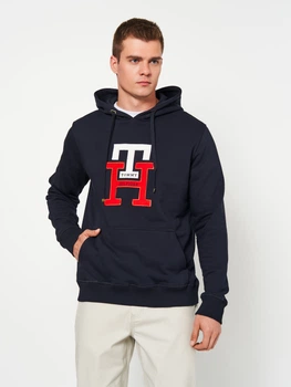Худи мужское Tommy Hilfiger 11208.3 2XL Темно-синее