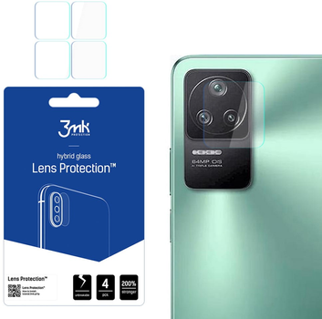 Комплект захисних стекол 3MK Lens Protect для камери Poco F4 5G 4 шт (5903108484244)