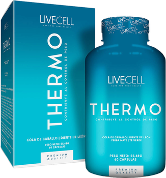 Дієтична добавка Livecell Thermo 60 таблеток (8436571874801)
