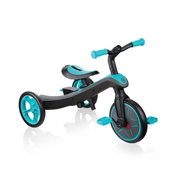 Дитячий триколісний велосипед Globber Explorer Trike 2в1 Teal (630-105)