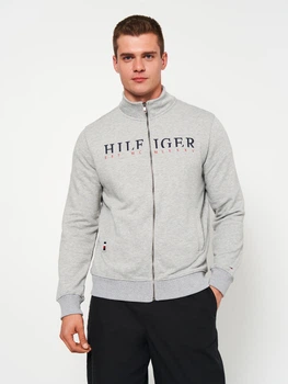 Толстовка на блискавці чоловіча Tommy Hilfiger 11215.2 M (46) Сіра