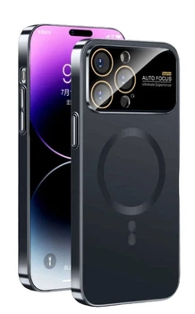 Чохол CaseFashion Autofocus з підтримкою бездротової зарядки для iPhone 12/12 Pro Black