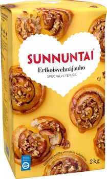 Упаковка Пшеничне борошно SUNNUNTAI 2 кг х 9 шт