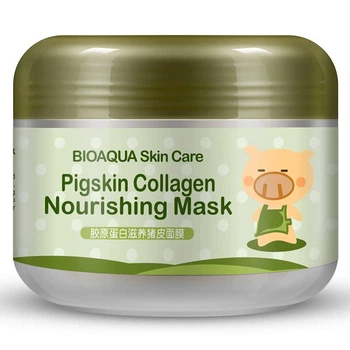Маска коллагеновая BIOAQUA Pigskin Collagen Nourishing Mask 100г BQY0504