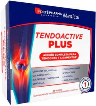 Дієтична добавка Forte Pharma Tendoactive Plus 20 стіків (8470001999153)