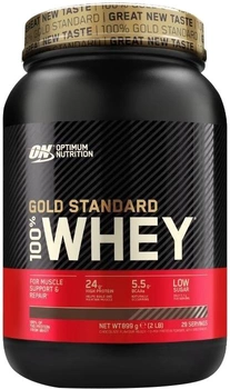 Протеїн Optimum Nutrition 100% Gold Standard Whey 900 г Банан (5060469989242)