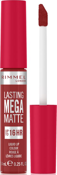 Pomadka w płynie Rimmel Lasting Mega matowa 500-fire starter 7.4 ml (3616304350467)