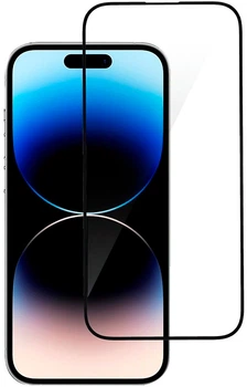 Защитное стекло PowerPlant для смартфона Apple iPhone 14 Black (GL602435)
