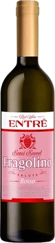 Вино Entre Fragolino Salute Rosso червоне напівсолодке 0.75 л 13% (4820271510284)