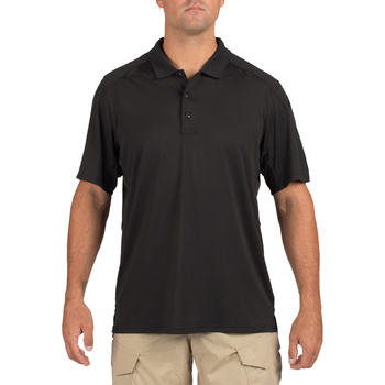Футболка поло 5.11 Tactical Helios Short Sleeve Polo Black S (41192-019)