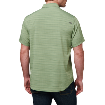 Сорочка тактична 5.11 Tactical Ellis Short Sleeve Shirt Desert Sage XL (71207-512)