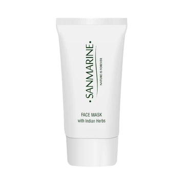 Sanmarine FACE MASK WITH INDIAN HERB заспокійлива маска з індійськими травами 150 мл
