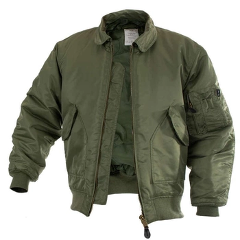 Тактична куртка Mil-Tec Basic cwu Бомбер Олива 10404501-М