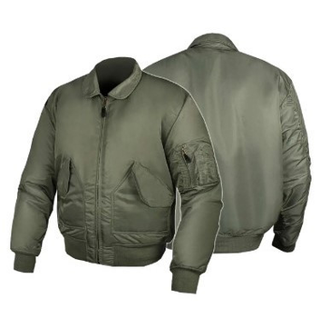 Тактична куртка Mil-Tec Basic cwu Бомбер Олива 10404501-3ХL