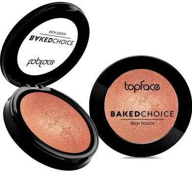 Румяна для лица TopFace Baked Choice Rich Touch Blush On 04 - Shimmer Peach (5 г) (901955-954831-2)