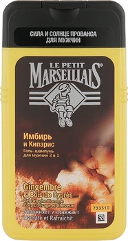 Гель-шампунь для душа "Имбирь и Кирапис" Le Petit Marseillais 250ml (917844-844582-2)