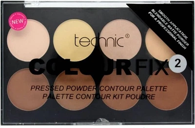 Палетка для контурирования - Technic Cosmetics Color Fix 2 Pressed Powder Contour Palette 28g (1099248-1462436-2)