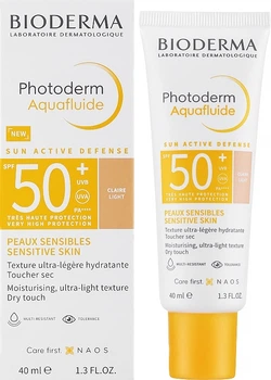 Солнцезащитный тональный флюид - Bioderma Photoderm Aquafluide SPF50+ Neutre (40ml) (1086921-1445106-2)