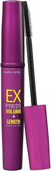 Туш для супероб'єму та подовження вій - Unice Pastel Express Volume Length Mascara Black (10ml) (1014085-1343652-2)