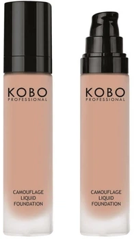 Тональный крем для лица Kobo Professional Camouflage Liquid Foundation 802 - Ivory (30 мл) (844088-992248-2)