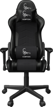 Fotel gamingowy Gembird Scorpion Black (GC-SCORPION-06X)