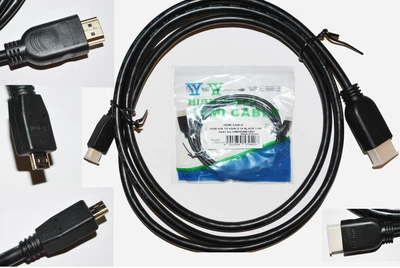 Кабель HDMI-micro HDMI, 1.5m, Black, Y-Y (HMHDM01501)