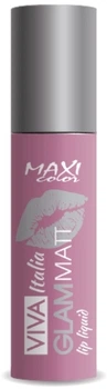Жидкая матовая помада для губ - Maxi Color Viva Italia Glam Matt Lip Liquid 02 (5g) (978301-1260621-2)