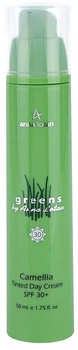 Увлажняющий дневной тональный крем "Камелия" Anna Lotan Greens Camellia Tinted Day Cream SPF 30 70ml (647409-1119491-2)
