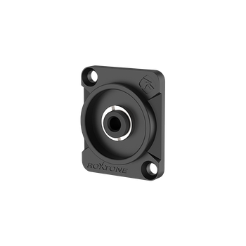 Разъём Roxtone RMJ3FD-B панельный mini-Jack 3.5 mm