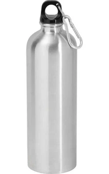 Фляга велосипедная алюминиевая DN BL-3 Silver 750 мл. серебристая