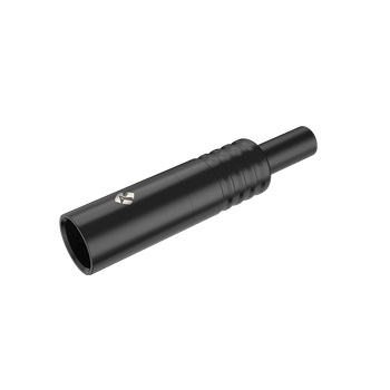 Разъём Roxtone RMX3M-B mini-XLR male (папа)