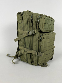 Рюкзак штурмовий тактичний Ultimatum Олива RT-1512 міцний військовий похідний рюкзак