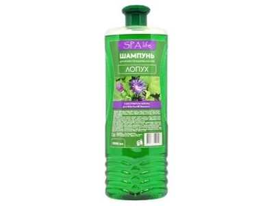 Шампунь SPA life 1л З екстрактом лопуха