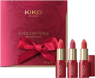 Набор Kiko Milano A Holiday Fable Mini Lipstick 3 шт (8025272982344)