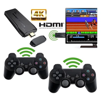Портативная игровая консоль NEUE M8 Android 4K 10000 Games 2 геймпада Playstation One/ SEGA/ Dendy